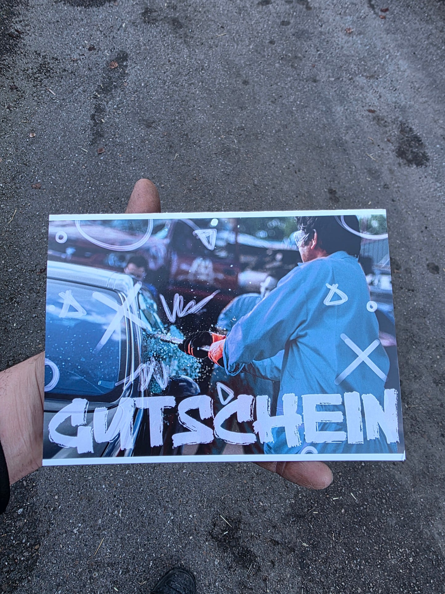 Gutschein für Fahrzeug Demolieren! JGA oder Ausflug