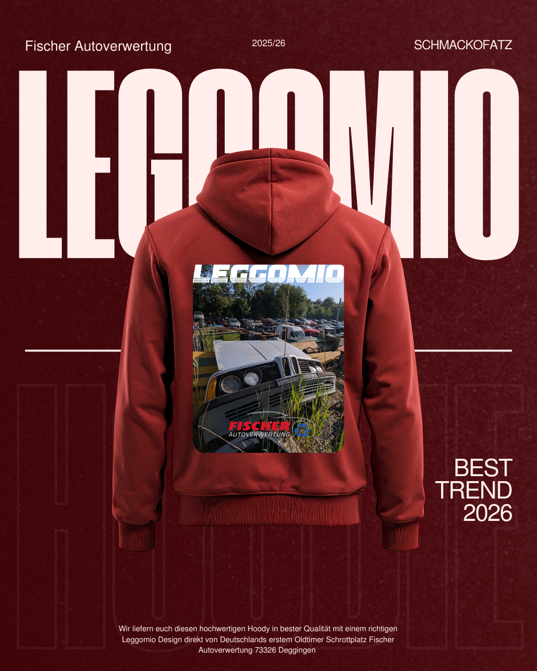 SCHMACKOFATZ HOODY